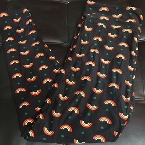NWOT Lularoe St Patrick's Day Leggings